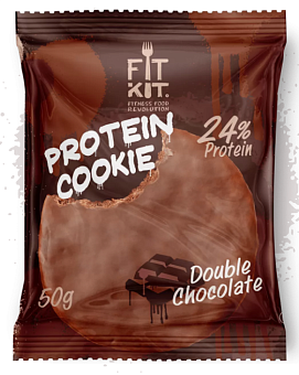 Батончики Десерт глазированный КУКИ  FK Protein chocolate cookie 50г. 
