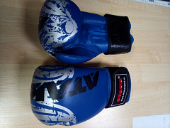 Перчатки бокс АТАКА,кожа BGS-901 