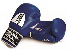 Перчатки бокс TIGER BGT-2010с с новым логотипом  (12oz, 15*13*38, красный)