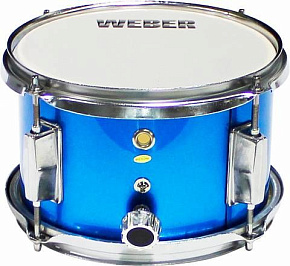 Маршевый барабан, детский 8х5 дюймов Weber MPJ-FLAG (синий) 
