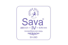 Отдельная 4-я струна SV-28D "РЕ", 028 комплекта "SAVA" 