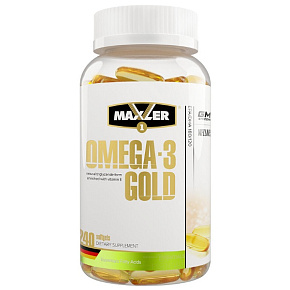 Omega-3 Gold 240softgels(USA) MAXLER купить в Шахтах MAXLER - цены в интернет-магазине спортивного питания "Медведь"
