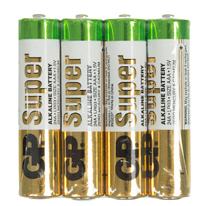 Элемент питания GP AAA Алкалиновый GP24ARS-2SB4 уп 4 шт. купить в Шахтах, выгодная цена на элемент питания gp aaa алкалиновый gp24ars-2sb4 уп 4 шт. в интернет-магазине "Медведь"