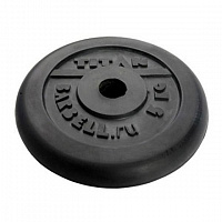 Диск обрезиненный d-31мм чёрный (0,5кг, 11*11*3)
