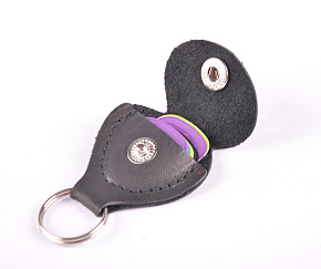 Футляр для медиаторов LB1, кожаный 