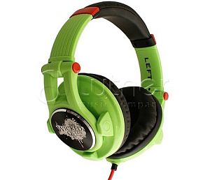 Наушники накладные Wicked-Queen-Green Galaxy Series, полноразмерные, зеленые 