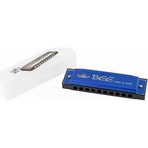Диатоническая губная гармошка BEE DF10A-1 BLUE, С, цвет синий DNT-78770 купить в Шахтах, выгодная цена на диатоническая губная гармошка bee df10a-1 blue, с, цвет синий dnt-78770 в интернет-магазине "Медведь"