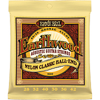 Струны 2069 для классической гитары Earthwood 80/20 Folk Nylon (28-32-40-30w-36w-42w) 64291