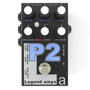Двухканальный гитарный предусилитель P-2 Legend Amps 2 (PV-5150 