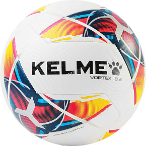 Мяч футб. KELME Vortex 18.2, 9886130-423, р.5, 32п., ТПУ, маш.,сш.,  бело-мультиколор купить в Шахтах - цены в интернет-магазине спортивных товаров "Медведь"