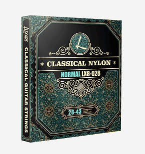 Комплект струн для классической гитары LX8-028, посеребр. 