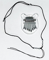 Калимба KMT-1 Тoy, из акрила, 8 язычков, До-мажор