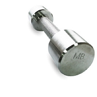 Гантель хромированная  (2кг,)