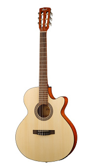Электро-акустическая гитара CEC1-OP Classic Series с вырезом, цвет натуральный	 