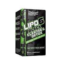Lipo-6 BLACK CLEANSE&DETOX 60капс.  9130