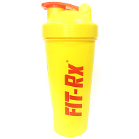 Шейкер 600мл  (0,13кг, 9*9*22, жёлтый)