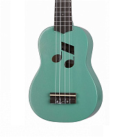 Укулеле UK-210-21-GR сопрано, зеленый