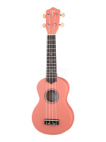 Укулеле сопрано LIS-100PINK. розовый