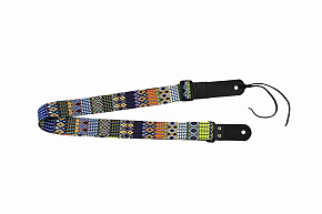 Ремень для классической гитары/укулеле MZ-RGU-40et9, тесьма этнос-9 