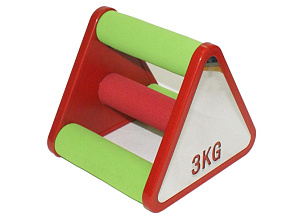 Упор для отжиманий утяжелённый, вес 3кг. 3J-3KG 31312  