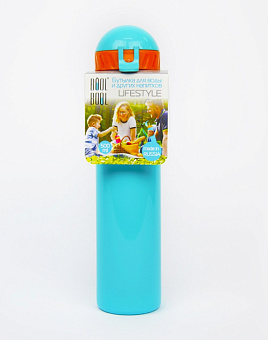 Бутылка для воды и др. напит. 500мл LIFESTYLE straight KK0037 