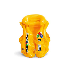 Жилет надувной  Школьник INTEX 58660EU купить в Шахтах - цены в интернет-магазине спортивных товаров "Медведь"