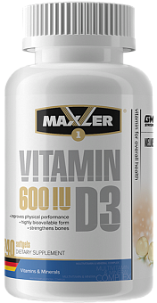 Vitamin D3 600 IU 240softgels купить в Шахтах - цены в интернет-магазине спортивного питания "Медведь"