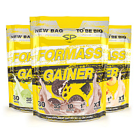For Mass Gainer 1500gr. (1,7кг, печенье, шоколад, карамель (Твикс), 22*14*22)