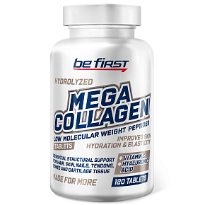 Mega Collagen Peptides +hyaluronic asid+vitamin C 120таб. купить в Шахтах - цены в интернет-магазине спортивного питания "Медведь"