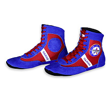 Самбовки Rage замша комбинированный синий