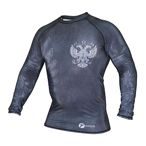 Рашгард для MMA Rusco Sport BLACK HERB взрослый купить в Шахтах  от  руб - цены в интернет-магазине спортивных товаров "Медведь"