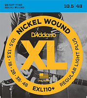 Струны для электрогитары EXL110+ NICKEL WOUND Regular Light Plus 10,5-48 