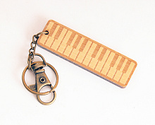 Брелок сувенирный HY-B013 синтезатор, дерево