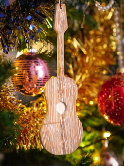 Сувенир Гитара, LN-SUV-G, новогодняя елочная игрушка 