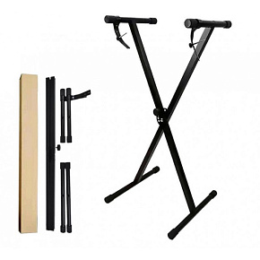 Стойка для клавишных инструментов FM-801R, X-образная, разборная 