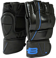 Перчатки для ММА BoyBo B-Series  (M, чёрно-синий)