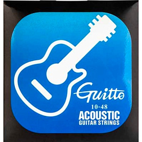 Комплект струн для акустической гитары GSA-010. 10-48 