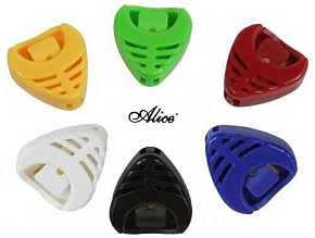 Футляр для медиаторов A010B сердце с дырками 