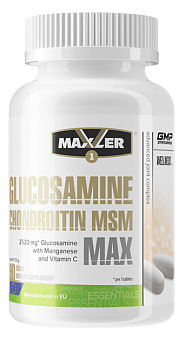 Glucosamine-Chondroitin-MSM MAX 90табл БЕЛАЯ купить в Шахтах - цены в интернет-магазине спортивного питания "Медведь"