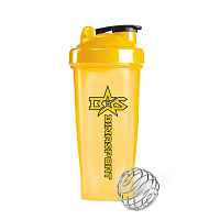 Шейкер 700мл BS (0,12кг, 10*10*22, жёлтый)