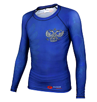 Рашгард для MMA Rusco Sport BLUE HERB детский