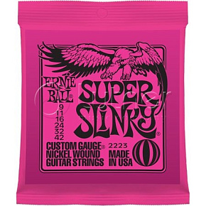 Струны для электрогитары 2223 Nickel Wound Super Slinky, DNT-64322 купить в Шахтах, выгодная цена на струны для электрогитары 2223 nickel wound super slinky, dnt-64322 в интернет-магазине "Медведь"