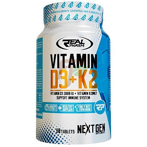 Vitamin D3+K2 90таблеток купить в Шахтах - цены в интернет-магазине спортивного питания "Медведь"