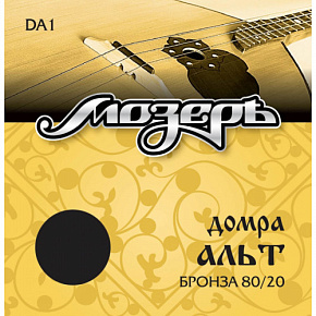 Комплект струн DA1 для домры альт, бронза купить в Шахтах, выгодная цена на комплект струн da1 для домры альт, бронза в интернет-магазине "Медведь"