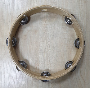 Тамбурин 25 см, 7 пар джинглов Weber WT101 