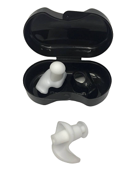 Беруши в пластиковом кейсе белый купить в Шахтах - цены в интернет-магазине спортивных товаров "Медведь"