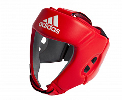 Шлем боксерский ADIDAS AIBA AIBAH1 (0,3кг, 25*30*30, M, красный)