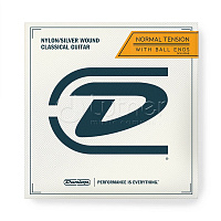 Комплект струн для класс. гитары  DCV100NB Performance Series, посребр.медь, шарики