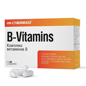 Комплекс витаминов-В (B-vitamins) по 370мг, 60шт. купить в Шахтах - цены в интернет-магазине спортивного питания "Медведь"