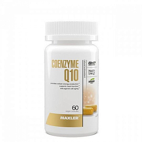 Coenzyme Q10 60cap. Vegan MAXLER купить в Шахтах MAXLER - цены в интернет-магазине спортивного питания "Медведь"